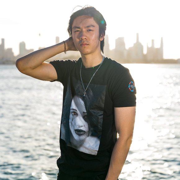 The Real TeeSea; M; Men’s 100% Cotton Black & Grey Graphic Short Sleeve T-Shirt! - Picture 4 of 9